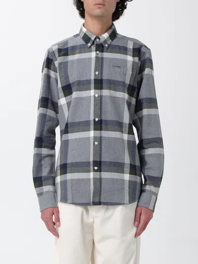 Barbour Shirt  Men Color Multicolor In Gray