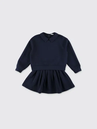 Il Gufo Dress  Kids Color Blue In Blue
