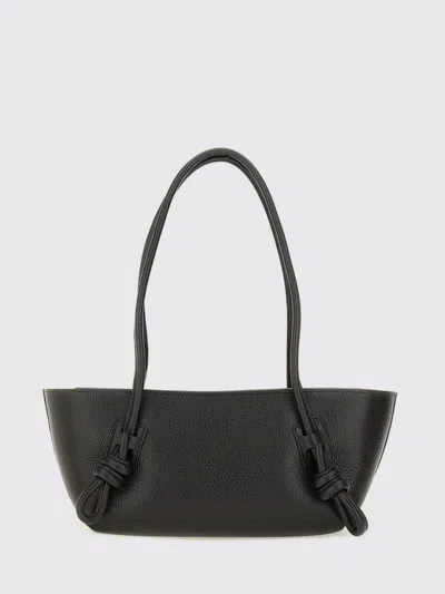 Hereu Rectangular Shoulder Bag Double Handles In Black