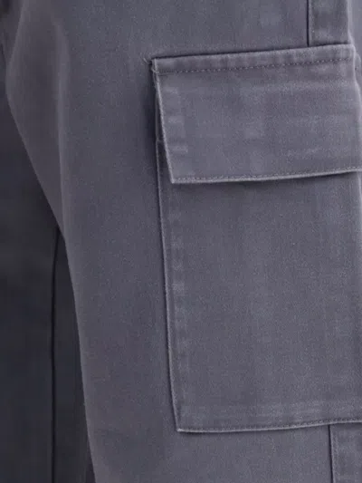 Gr10k Washed Ash Grey Cargo Pants With Utility Pockets In Gray