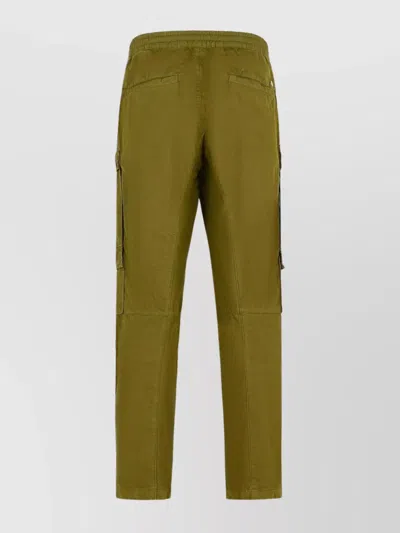 C.p. Company Utility Trousers With Cargo And Pockets In Brown