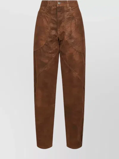 Isabel Marant Étoile Pants "kelvina" In Brown