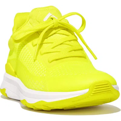Fitflop Vitamin Knit Sport Sneaker In Yellow