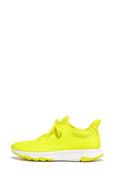 Fitflop Vitamin Knit Sport Sneaker In Yellow