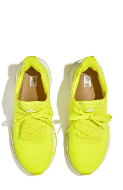 Fitflop Vitamin Knit Sport Sneaker In Yellow