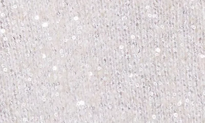 Erdem Womens Champagne Sequin-embellished Cropped Alpaca-blend Cardigan In Gray