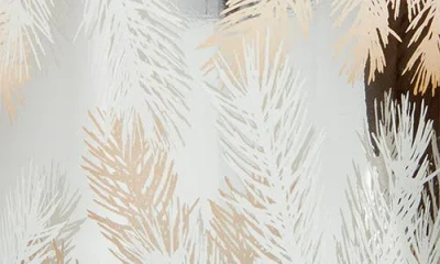 Thymes Frasier Fir Statement Three-wick Candle In Silver