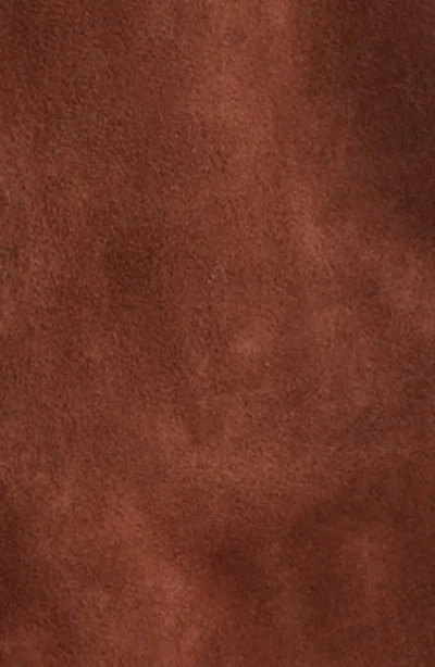 Cinq À Sept Chris Buttoned-pocket Suede Gilet In Brown