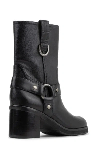 Donald Pliner Riegal Harness Boot In Black