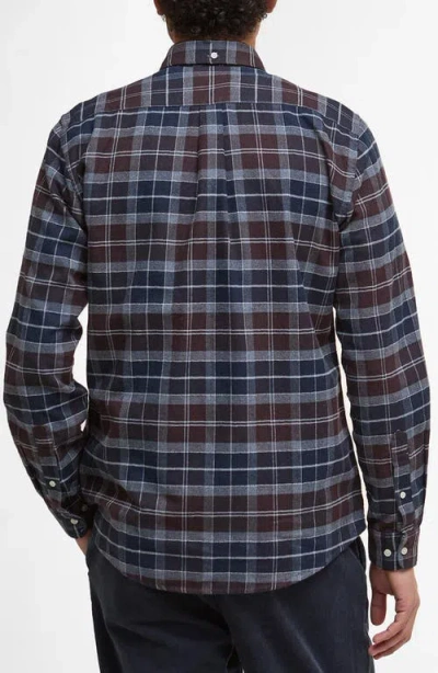 Barbour Kyeloch Tailored Fit Plaid Cotton Flannel Button-down Shirt In Multi