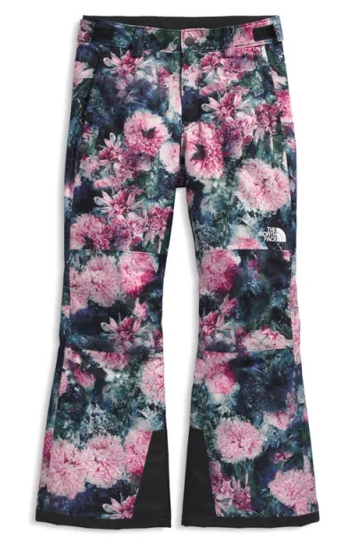 The North Face Kids' Freedom Waterproof Insulated Pants In Black