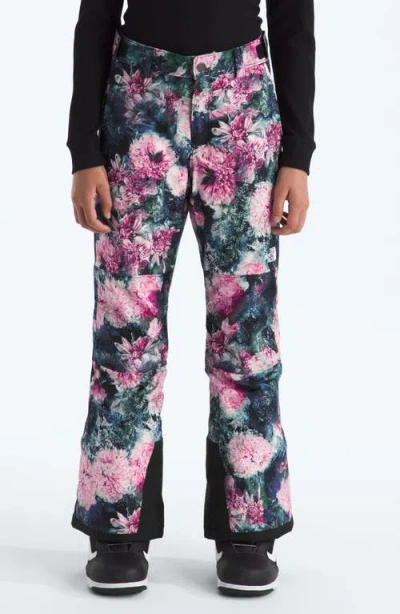 The North Face Kids' Freedom Waterproof Insulated Pants In Black