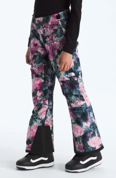 The North Face Kids' Freedom Waterproof Insulated Pants In Black