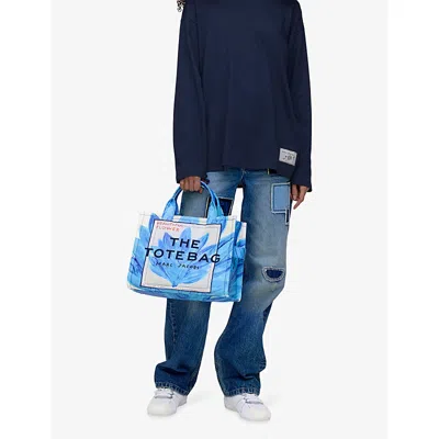 Marc Jacobs X David Shrigley The Canvas Medium Tote Bag In Multi