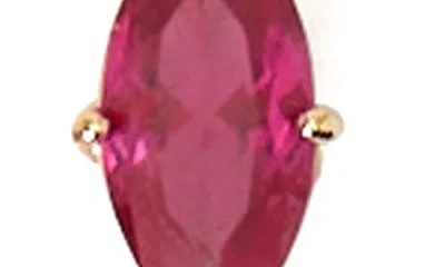 Kate Spade New York Signature Solitaire Cubic Zirconia Pendant Necklace In Pink