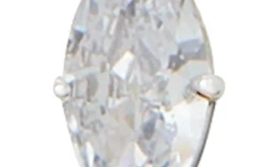 Kate Spade New York Signature Solitaire Cubic Zirconia Pendant Necklace In Silver