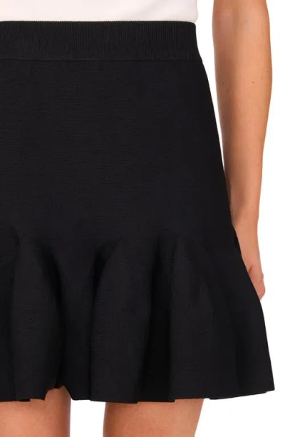 Ted Baker Peplum Miniskirt In Black