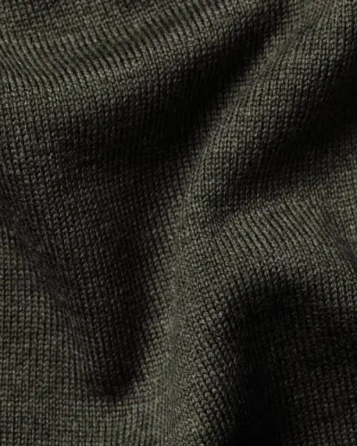 Charles Tyrwhitt Merino V-neck Sweater In Green
