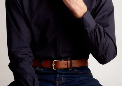 Vaincourt Paris Le Désirable Leather Belt In Brown