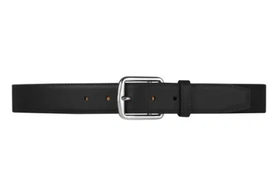 Vaincourt Paris Le Désirable Leather Belt In Black