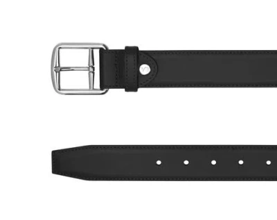 Vaincourt Paris Le Désirable Leather Belt In Black