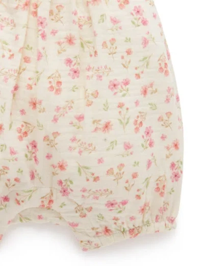 Purebaby Seaside Romper In Pattern
