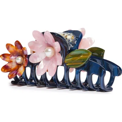 Lele Sadoughi Petunia Claw Clip In Multi