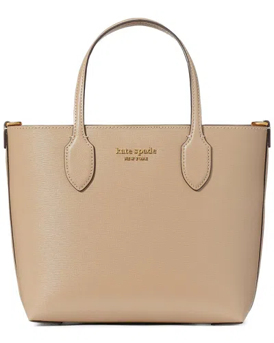 Kate Spade New York Bleecker Saffiano Leather Medium Crossbody Tote In Brown