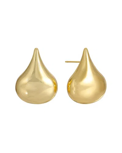 Eye Candy La Olivia Tear Drop Earring In Gold