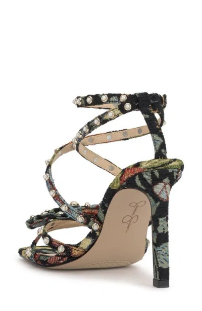 Jessica Simpson Loelva Studded Strappy Sandal In Multi