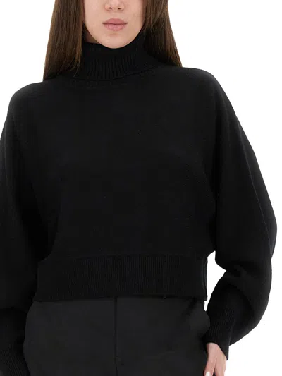 Michael Kors Wool Jersey. In Black