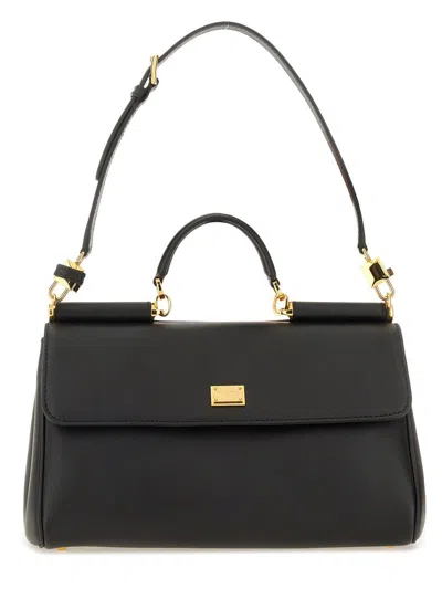 Dolce & Gabbana My Sicily Handbag In Black