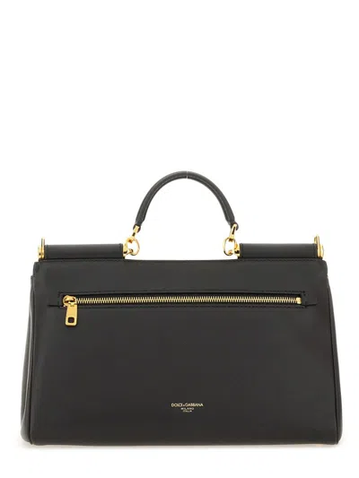 Dolce & Gabbana My Sicily Handbag In Black