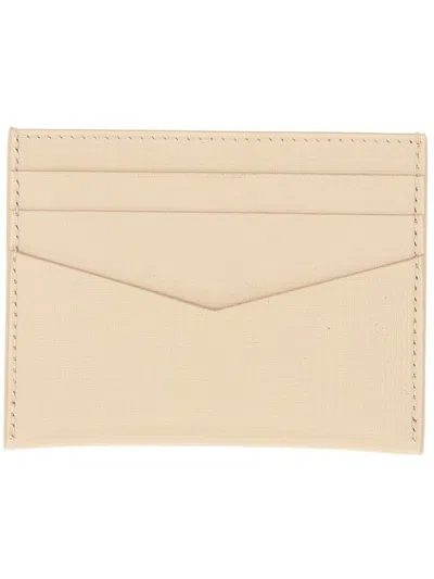 Givenchy Men Classique 4g Leather Card Case In Neutral