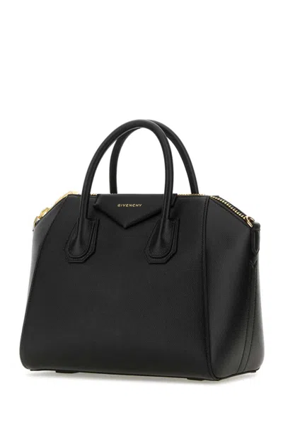Givenchy Borsa A Mano Antigona Piccola In Pelle Cioccolato  Donna In Black
