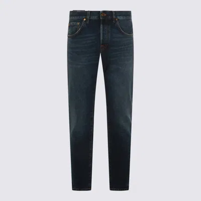 Pt Torino Blue Denim Jeans In Blue
