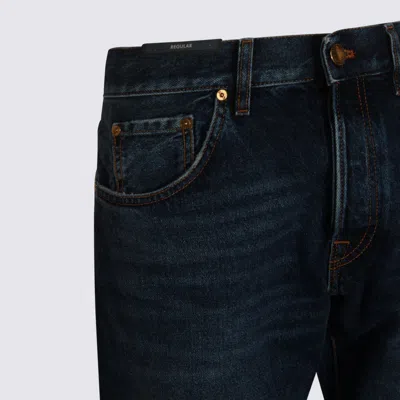 Pt Torino Blue Denim Jeans In Blue