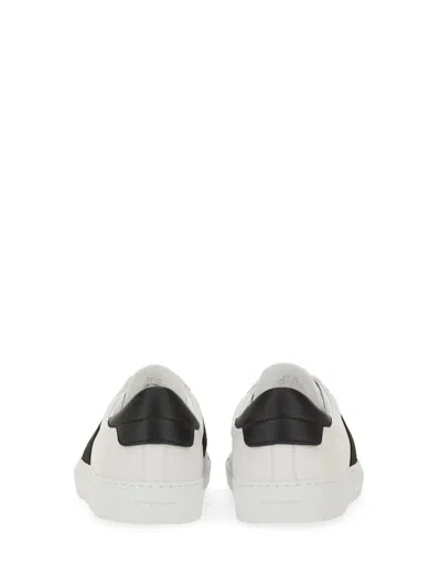 Givenchy Sneaker Urban Street In Pelle Con Fascia Elasticizzata In White