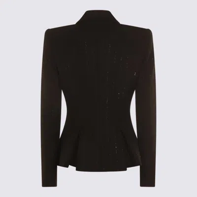 Nissa Black Blazer In Black