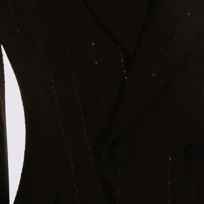 Nissa Black Blazer In Black