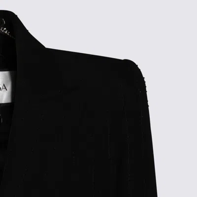 Nissa Black Blazer In Black