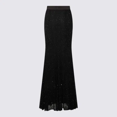 Nissa Black Skirt In Brown