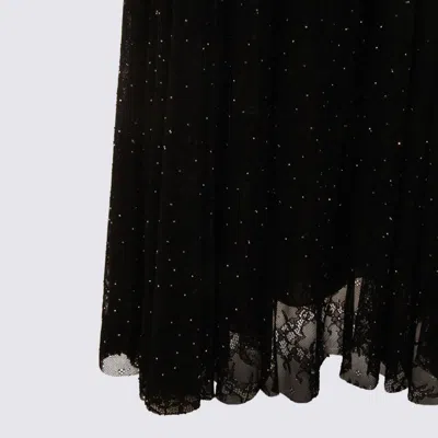 Nissa Black Skirt In Brown