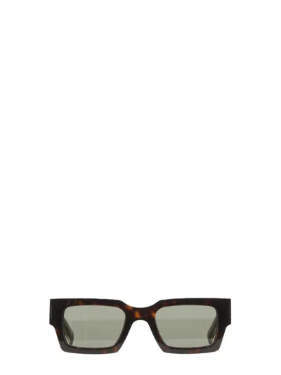 Saint Laurent Eyewear Rectangular Frame Sunglasses In Brown