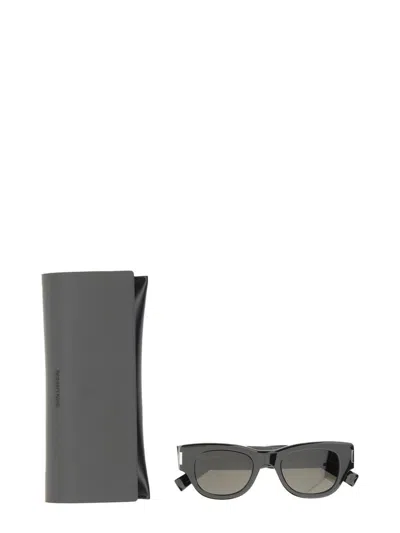 Saint Laurent Men Eyeglass Sl 596 Dune In Black