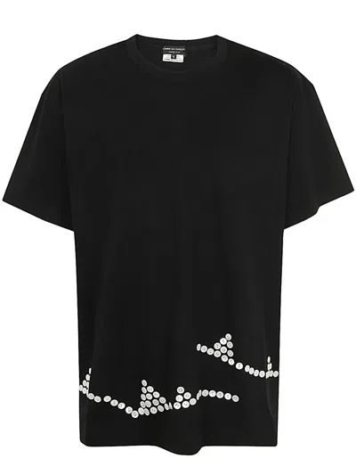 Comme Des Garçons Homme Deux Man Tshirt In Black