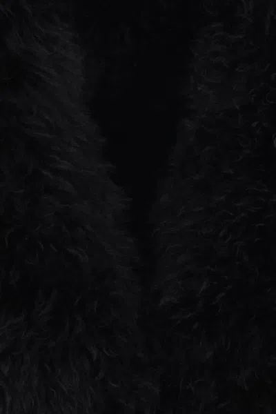 Blancha Long-sleeved Casual Jacket In Black