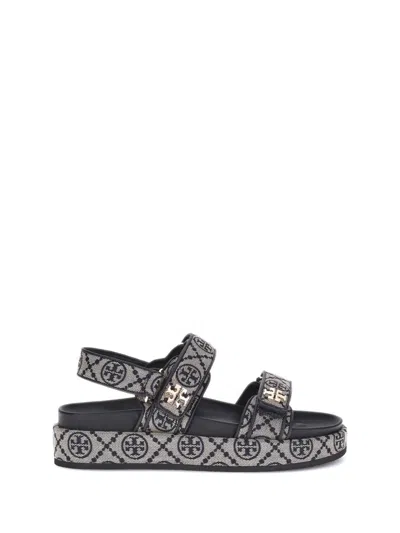 Tory Burch Sandals Kira Monogram In Multi