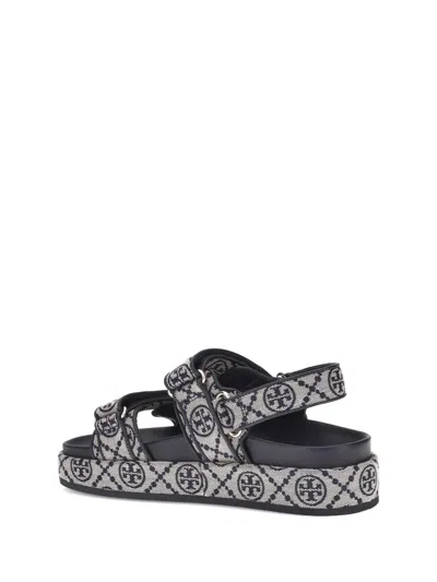 Tory Burch Sandals Kira Monogram In Multi