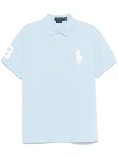 Polo Ralph Lauren Polo Shirt Short Sleeve Clothing In Blue